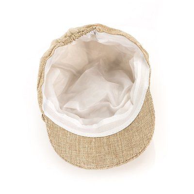 Gorra Lino Elegante Cierre Elástico