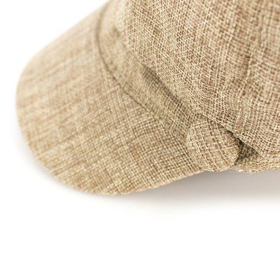 Gorra Lino Elegante Cierre Elástico