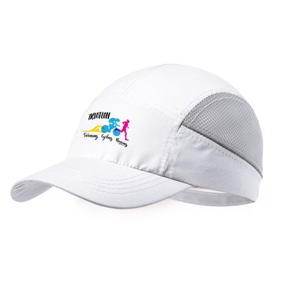 Gorra Microfibra Ajustable con Rejilla