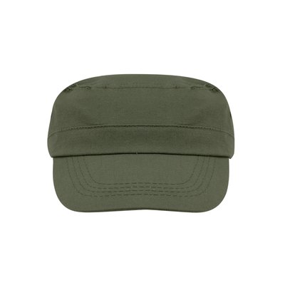 Gorra militar de algodón