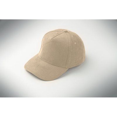Gorra de pana de 5 paneles