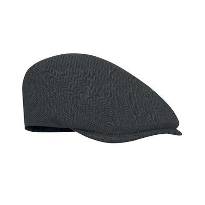 Gorra plana estilo boina 335 gr/m² Negro