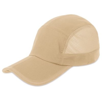 Gorra plegable con cierre de velcro