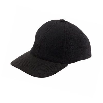 Gorra Polar 6 Paneles Ajustable Negro