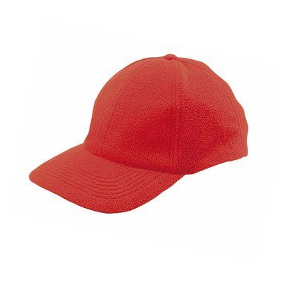 Gorra Polar 6 Paneles Ajustable Rojo
