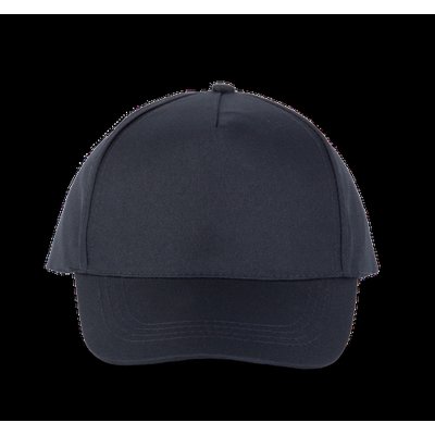 Gorra de poliéster 5 paneles cierre velcro Navy