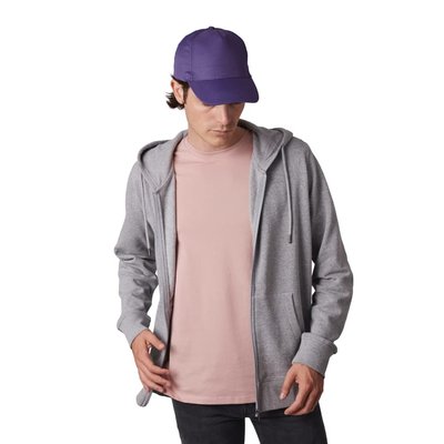 Gorra de poliéster 5 paneles cierre velcro