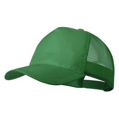 Gorra de Poliéster 5 Paneles Verde