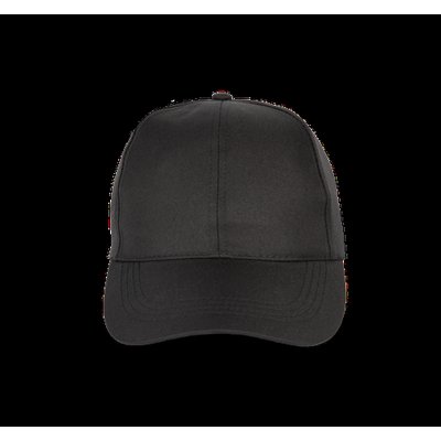 Gorra de poliéster Black
