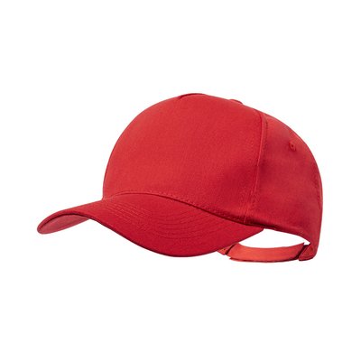 Gorra Reciclada Ajustable Velcro Roj