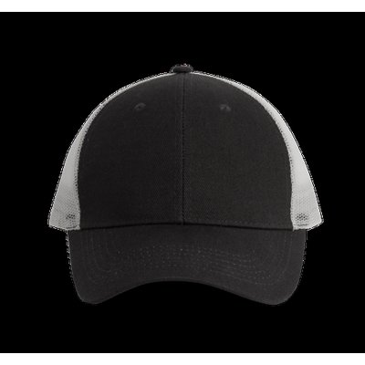 Gorra con rejilla y ajuste plástico Dark Grey / Light Grey