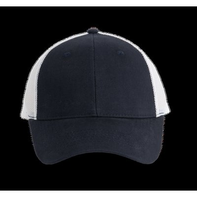 Gorra con rejilla y ajuste plástico Navy / White