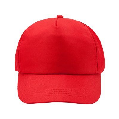 Gorra de RPET ajustable Rojo Talla Única Adulto