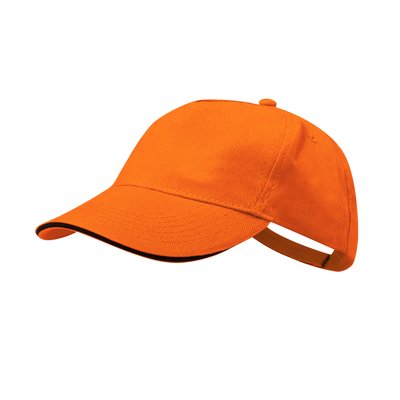 Gorra sandwich de 5 paneles 100 % algodón Nara