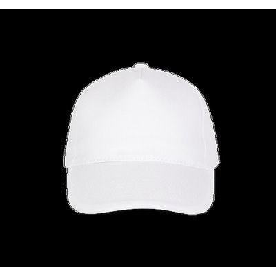Gorra con sandwich contrastado White