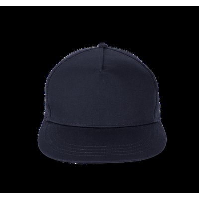 Gorra snapback de algodón Navy