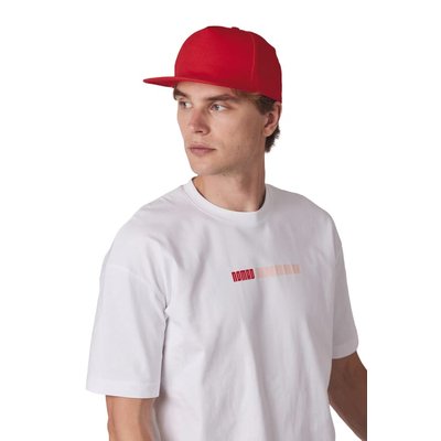 Gorra snapback de algodón