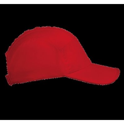 Gorra sport de microfibra Red