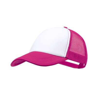 Gorra Trucker 5 Paneles Ajustable Fucsi