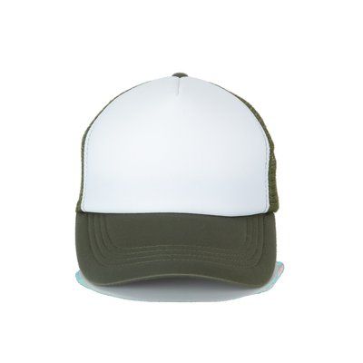 Gorra trucker con ajuste de plástico White / Grape Leaf