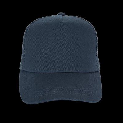 Gorra trucker algodón orgánico Navy Blue
