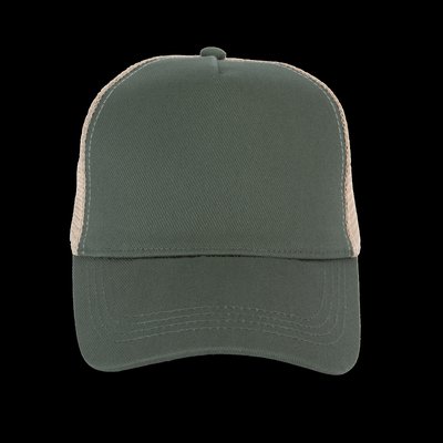 Gorra trucker algodón orgánico Organic Khaki / Beige