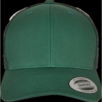 Gorra trucker retro con rejilla Evergreen