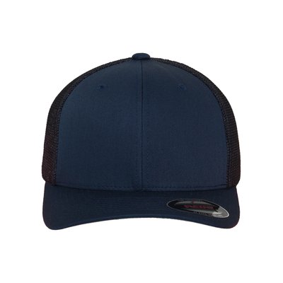Gorra con visera curva y rejilla trasera Navy S/M