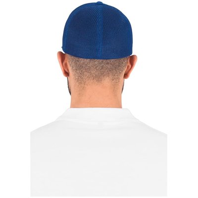 Gorra con visera curva y rejilla trasera
