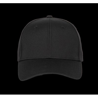 Gorra con visera curvada Negro