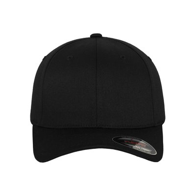 Gorra con visera interior plateada Black / Black S/M