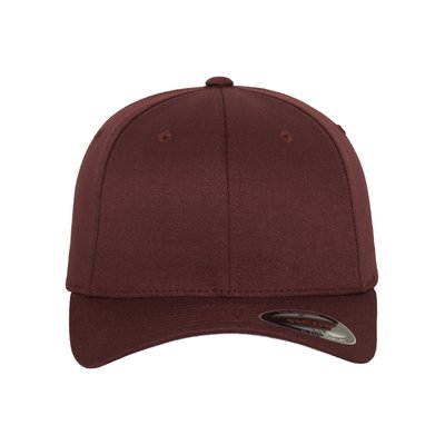 Gorra con visera interior plateada Maroon S/M