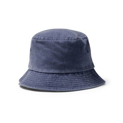 Gorro de algodón bob efecto lavado Marino TALLA ÚNICA ADULTO