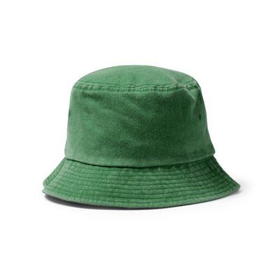 Gorro de algodón bob efecto lavado Verde Oscuro TALLA ÚNICA ADULTO