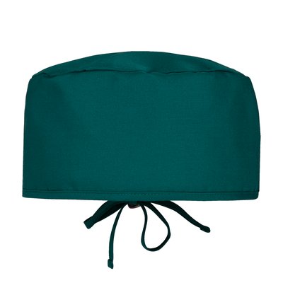 Gorro bandana tejido de sarga Emerald Green