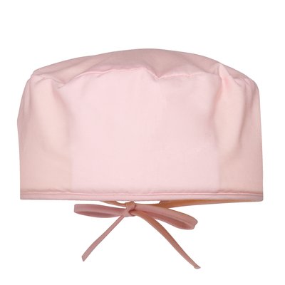 Gorro bandana tejido de sarga Pale Pink