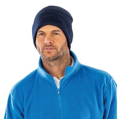 Gorro con bordes doblados Doble grosor