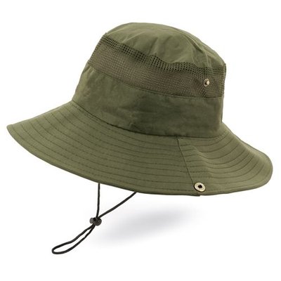 Gorro con botones y cinta ajustable