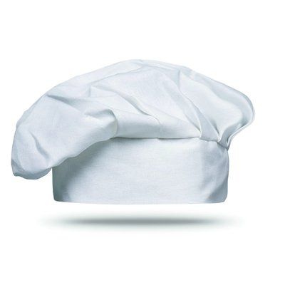Gorro chef francés con cierre de velcro