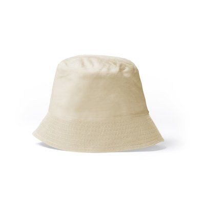 Gorro estilo bob 100% algodón adulto Beige Talla Única Adulto