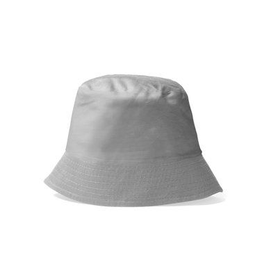 Gorro estilo bob 100% algodón adulto Gris Talla Única Adulto