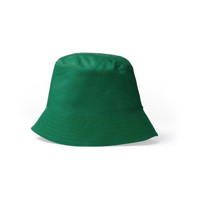 Gorro estilo bob 100% algodón adulto Verde Helecho Talla Única Adulto