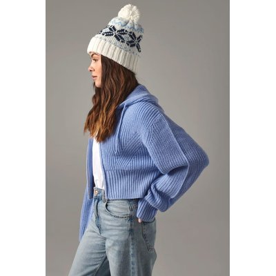 Gorro de estrellas con pompón