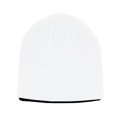 Gorro infantil de punto White