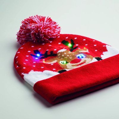 Gorro Navideño 6LED