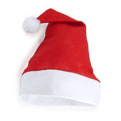 Gorro navideño de poliéster talla única