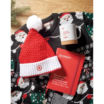 Gorro Navideño de Punto