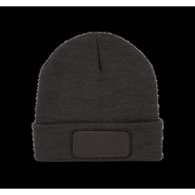 Gorro con parche y forro polar DARK GREY