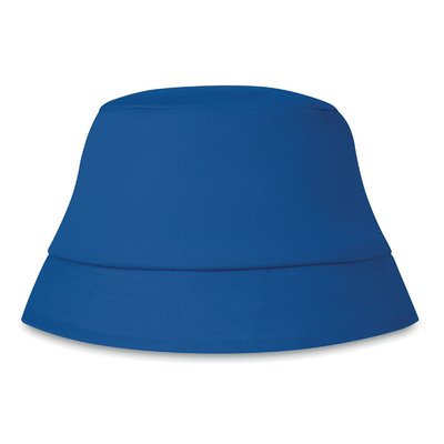 Gorro de Playa Algodón Azul Royal