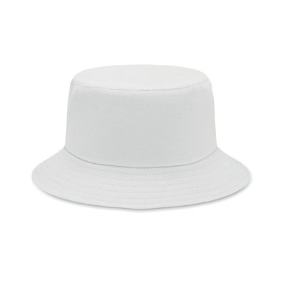 Gorro Playa Algodón Talla Única Ø15cm Blanco